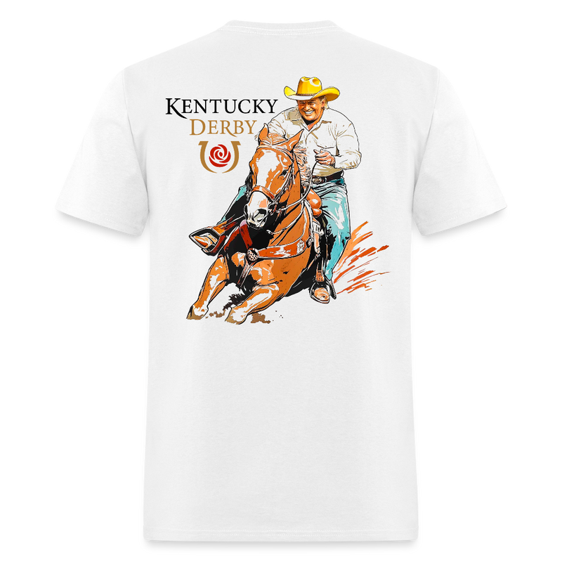 Trump Kentucky Derby T Shirt - white