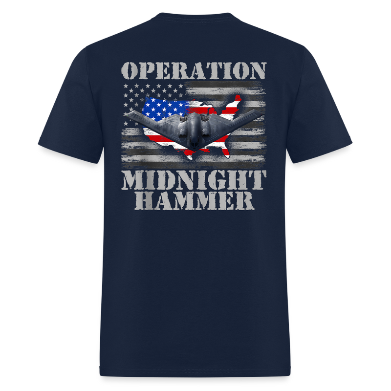 Operation Midnight Hammer T Shirt - navy