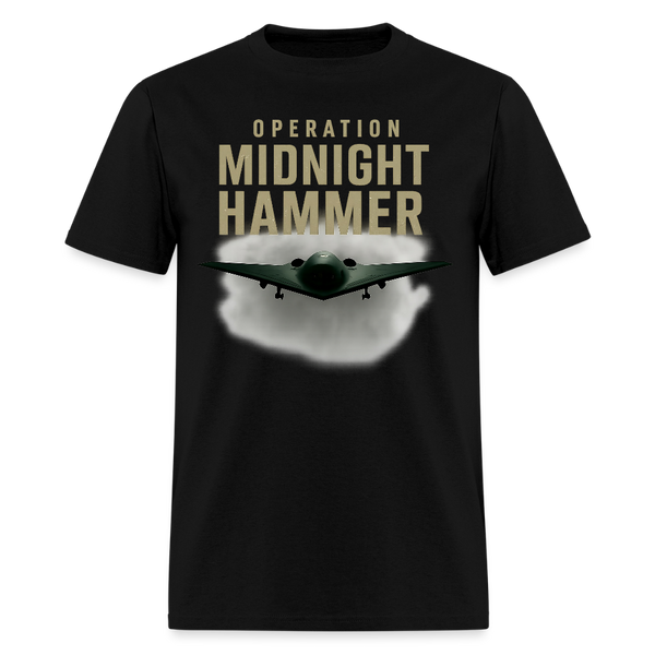 Operation Midnight Hammer B-2 T Shirt - black