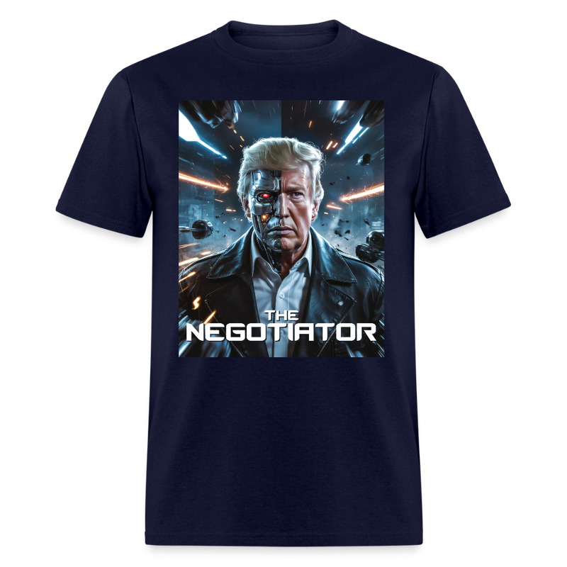 The Negotiator T Shirt - navy