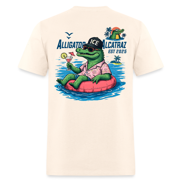 Alligator Alcatraz Est. 2025 T Shirt - natural