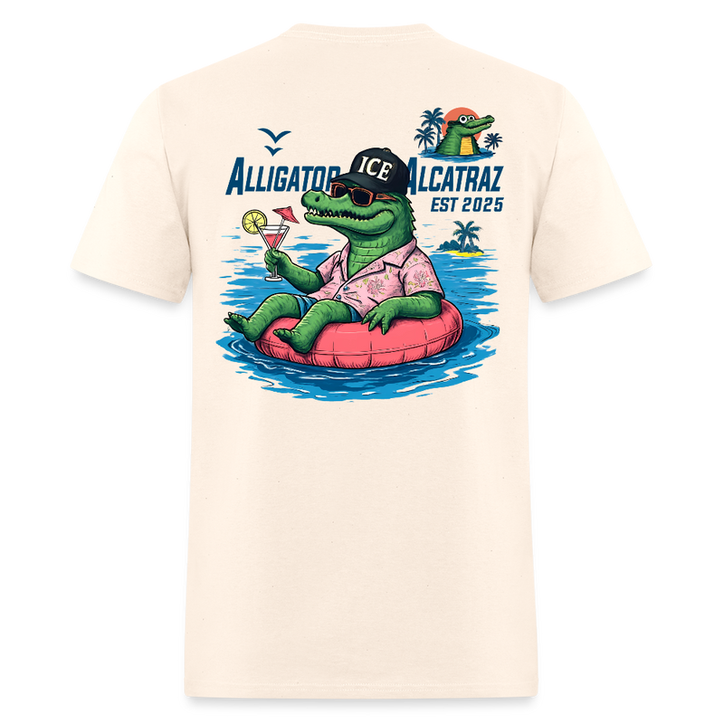 Alligator Alcatraz Est. 2025 T Shirt - natural