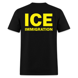 ICE Immigration T Shirt - black