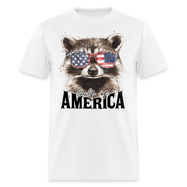 Gulf of America Raccoon T Shirt - white