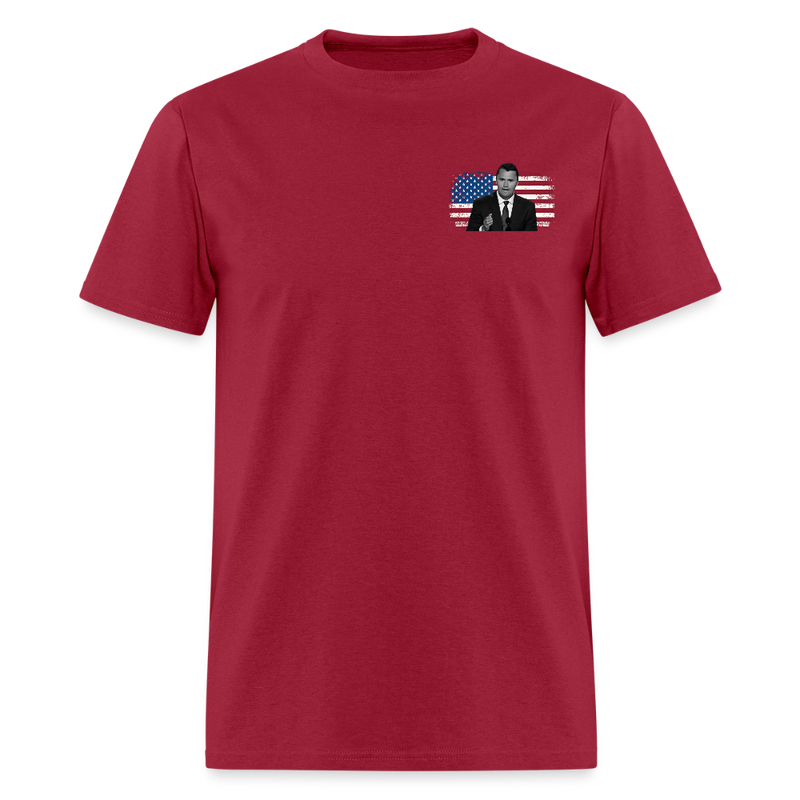 Voice Of Generation Charlie Kirk T Shirt - dark red