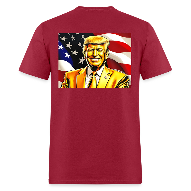 Time For The Golden Age Of America Trump T Shirt - dark red