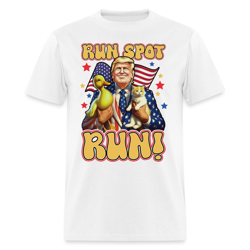 Run Spot Run T Shirt - white