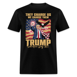 Trump Liberation Day 2025 T Shirt - black