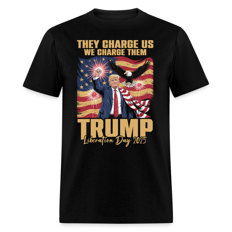 Trump Liberation Day 2025 T Shirt - black