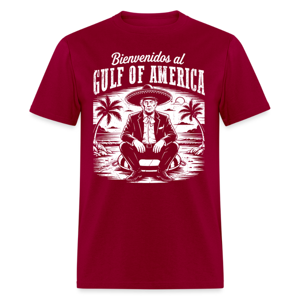 Bienvenidos al Gulf of America T Shirt - dark red