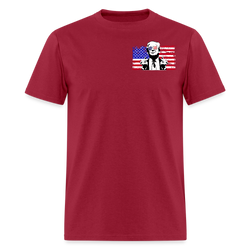 Trump This Is My Pride Flag T Shirt - dark red
