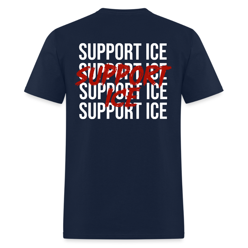 Support ICE T Shirt - navy