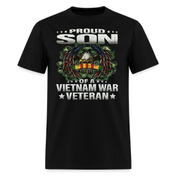 Son of Vietnam Veteran T Shirt - 3 - black