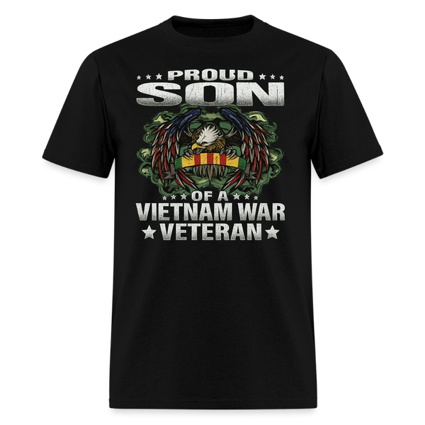 Son of Vietnam Veteran T Shirt - 3 - black
