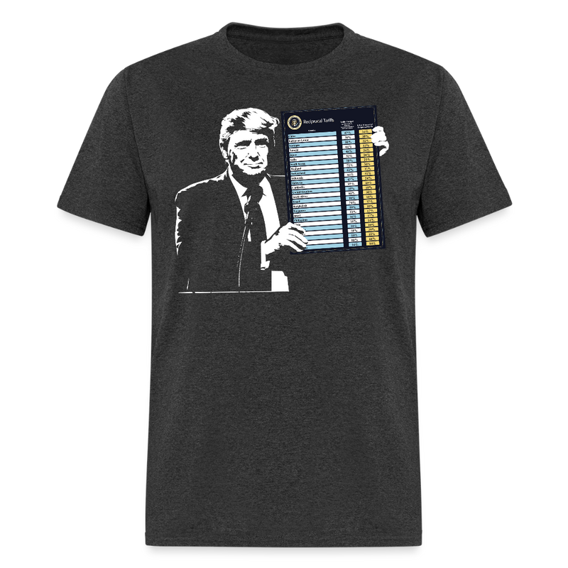 Reciprocal Tariffs Trump T Shirt - heather black