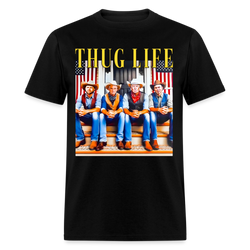 Thug Life Cowboy T-Shirt - black