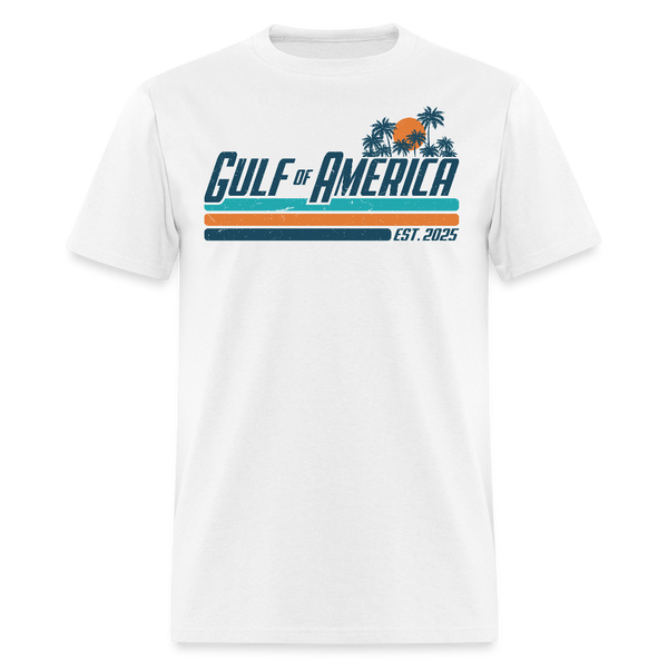 Gulf Of America Est. 2025 T-Shirt - 02 - white