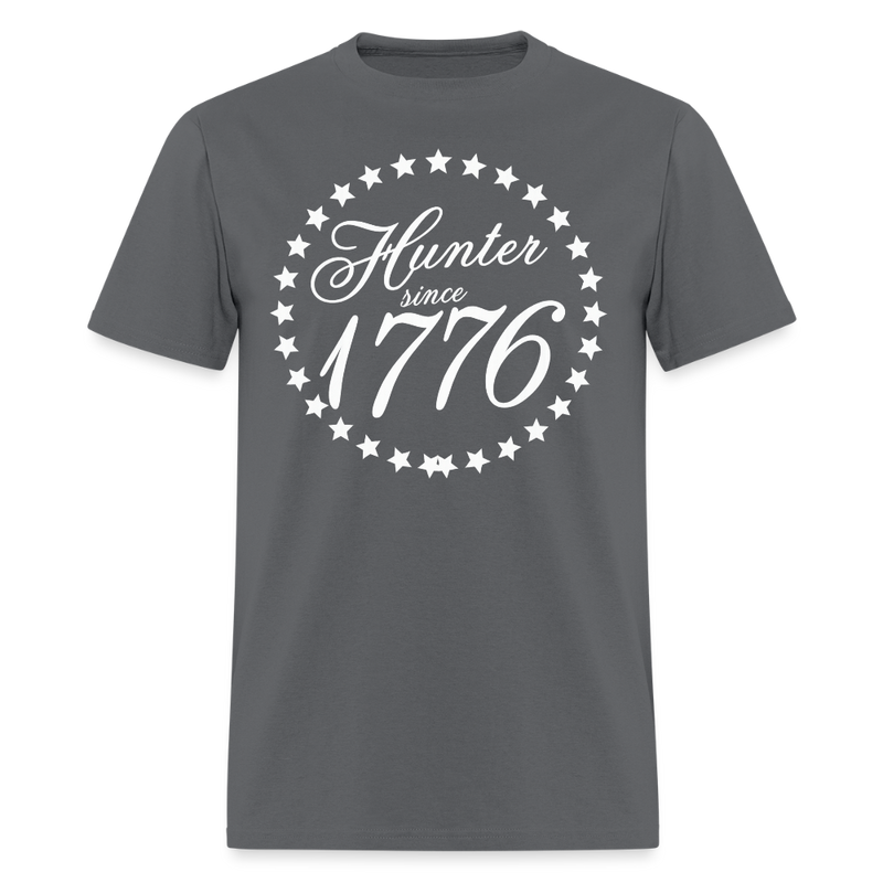 Hunter since 1776 Hunting T Shirt - charcoal