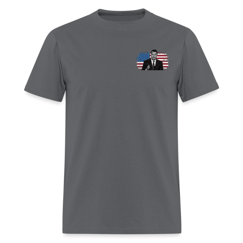 Voice Of Generation Charlie Kirk T Shirt - charcoal