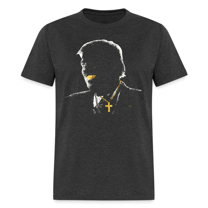 Trump Grillz T Shirt - heather black