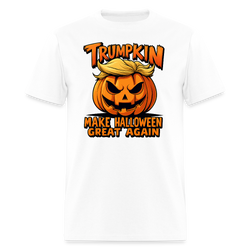 Trumpkin Halloween T Shirt - 3 - white