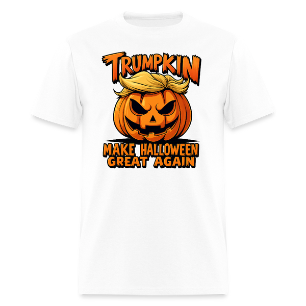 Trumpkin Halloween T Shirt - 3 - white
