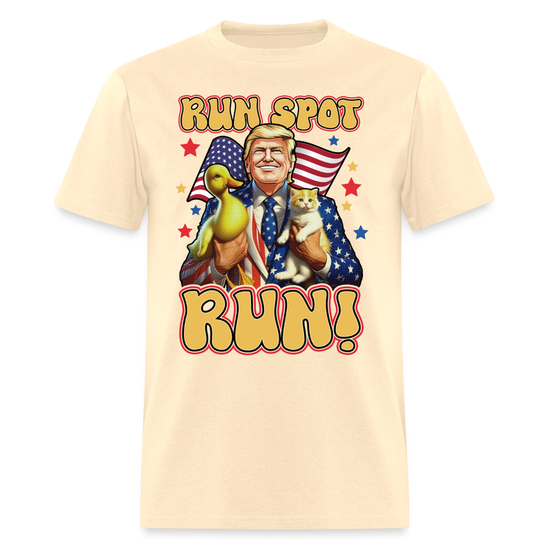 Run Spot Run T Shirt - natural