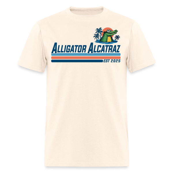 Alligator Alcatraz Est. 2025 T Shirt - natural