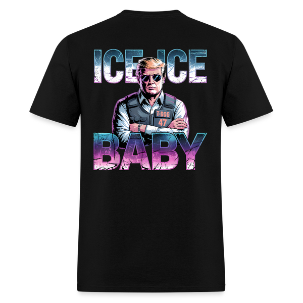 Ice Ice Trump Baby T Shirt - black