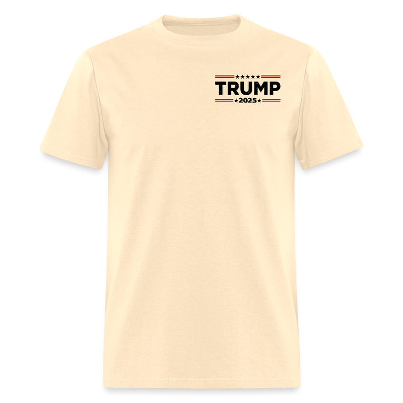 Trump 2025 Waste Management Inauguration Day T Shirt - natural