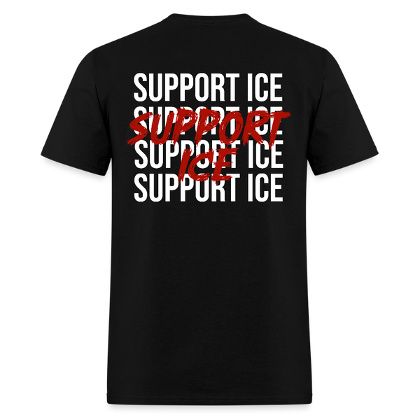 Support ICE T Shirt - black