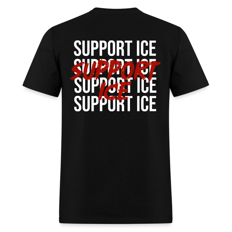 Support ICE T Shirt - black