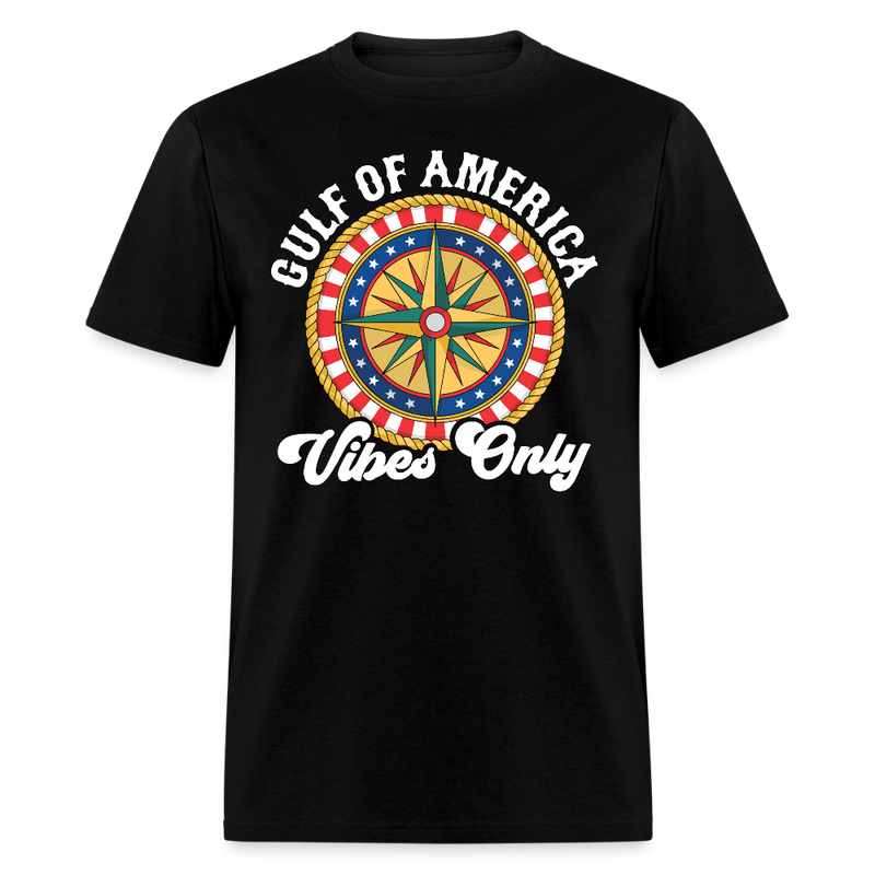 Gulf of America Vibes Only T Shirt - black