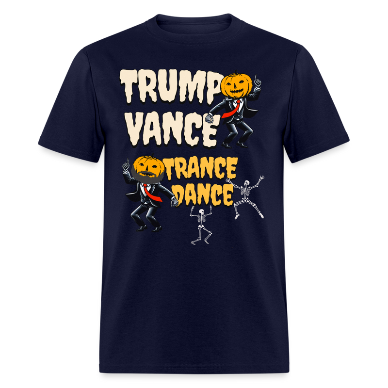 Trump Vance Entranced Dance T Shirt - navy