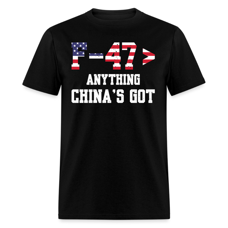F-47 Anything China’s Got T Shirt - black