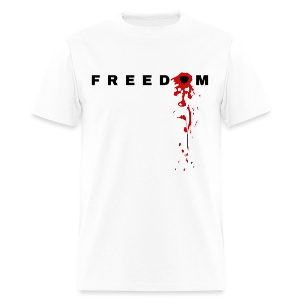 Freedom Charlie Memorial T Shirt - white