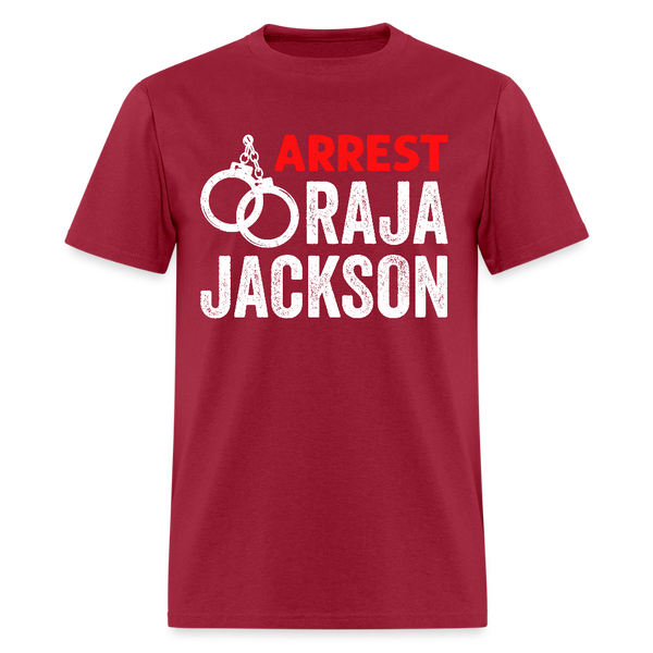 Arrest Raja Jackson T Shirt - dark red