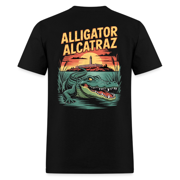 Alligator Alcatraz T Shirt - 4 - black