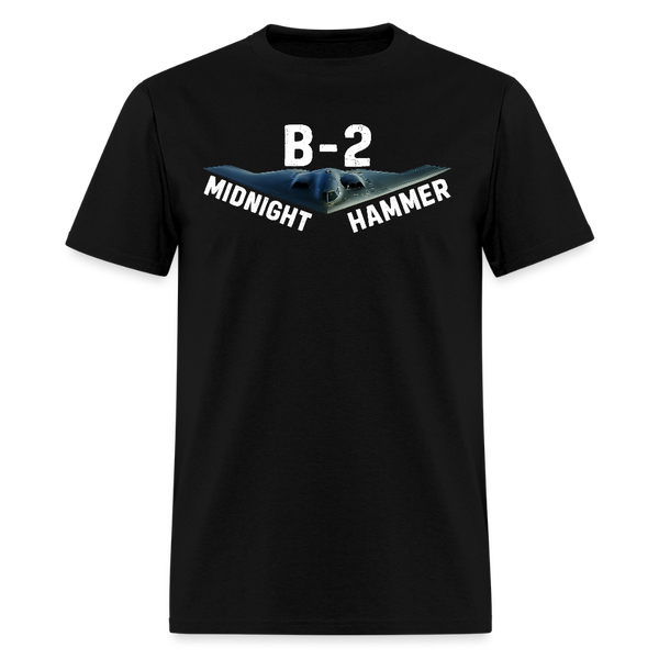 Midnight Hammer B-2 Jet T Shirt - black