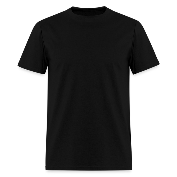 0% Liberal Back Print T Shirt - black