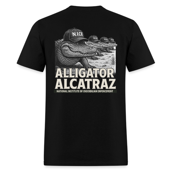 N.I.C.E Alcatraz Squad T Shirt - black