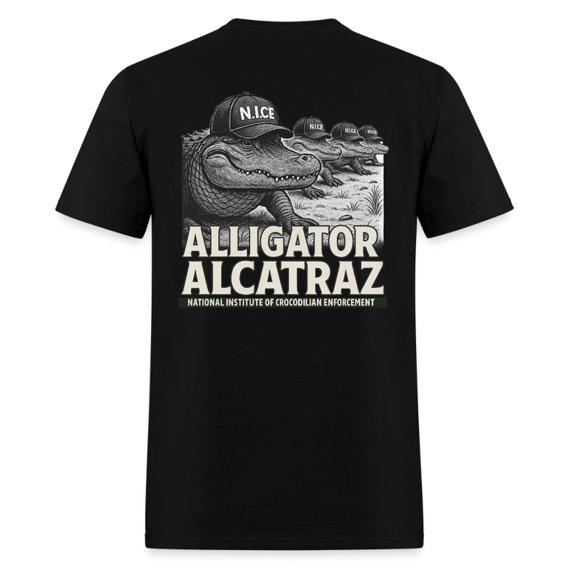 N.I.C.E Alcatraz Squad T Shirt - black