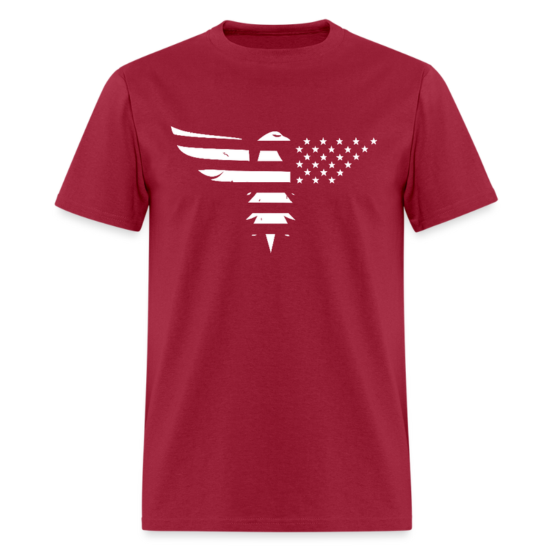 American Eagle T Shirt - dark red