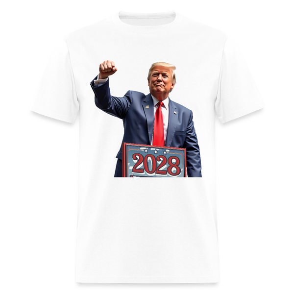Cool Trump 2028 T Shirt - white