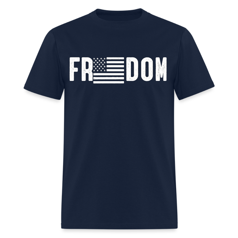 Freedom Charlie Kirk T Shirt - 5 - navy