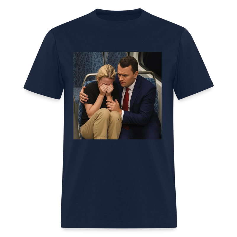 RIP Iryna Zarutska and Charlie Kirk T Shirt - navy