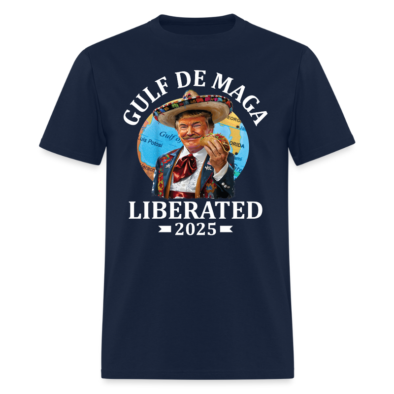 Gulf De Maga Liberated 2025 T Shirt - navy