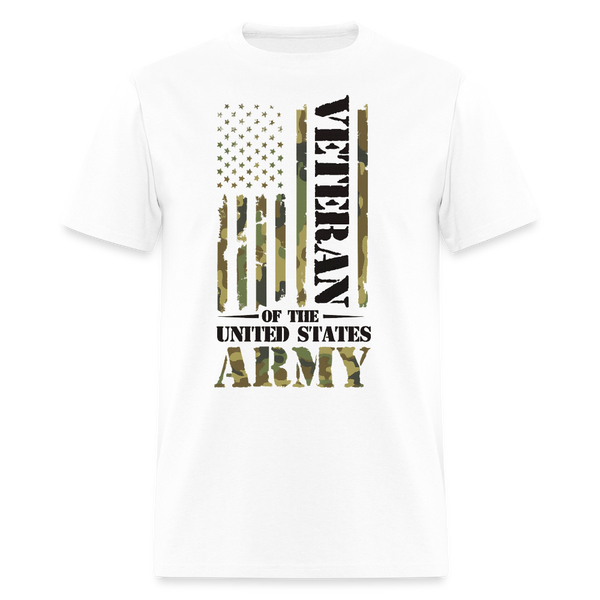 Veteran of The United States Army T Shirt - 2 - white