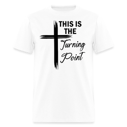 This is the Turning Point T Shirt - 4 - white