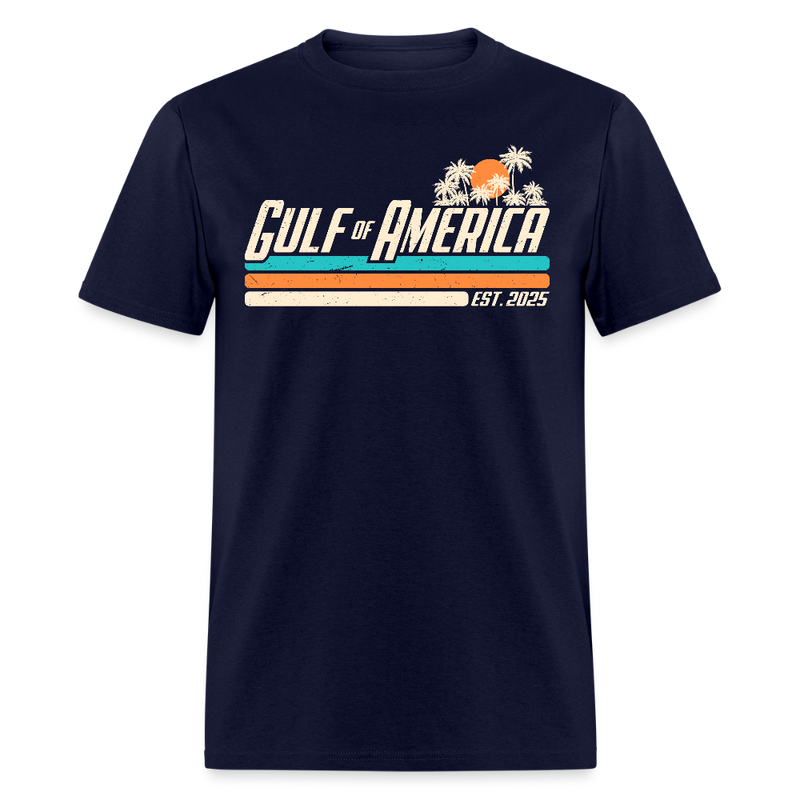 Gulf Of America Est. 2025 T Shirt - 4 - navy